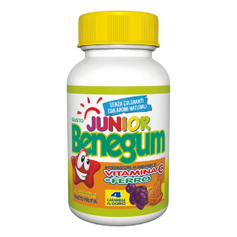 BENEGUM J VIT C/FERRO 40CARAM