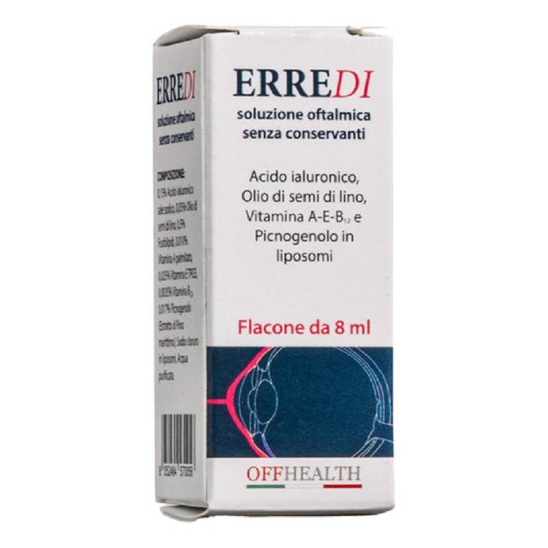 ERREDI SOLUZIONE OFTALMICA 8ML