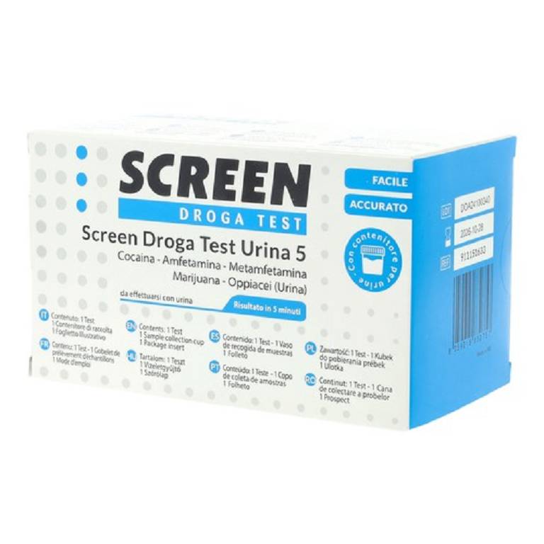 SCREEN DROGA TEST URINA 5